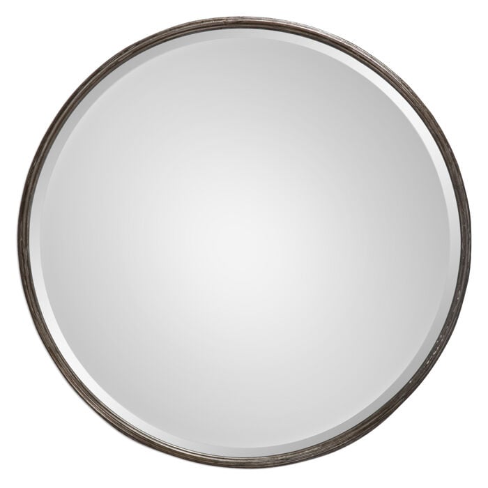 09034 Uttermost Nova Round Metal Mirror Accent Mirror